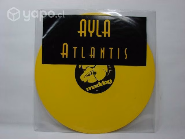 Vinilo Single Ayla - Atlantis, Promocional 1996 Ed