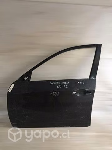 Puerta Delantera LH Subaru Impreza 2008 2012