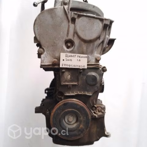 Motor Renault Megane 2008 1.6