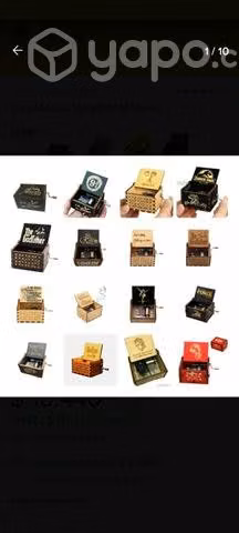 Cajitas musicales variedades