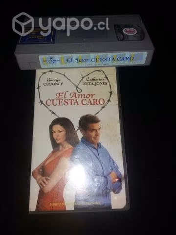 Película El amor cuesta caro vhs