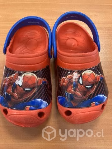 Sandalia spider man