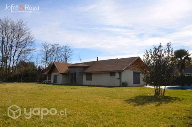 Vende dos casas en 5200 mts2 km 3 camino antuco, l