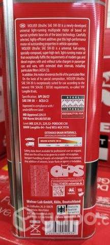 5w30 wolver full sintético longlife aleman - Imagen 2