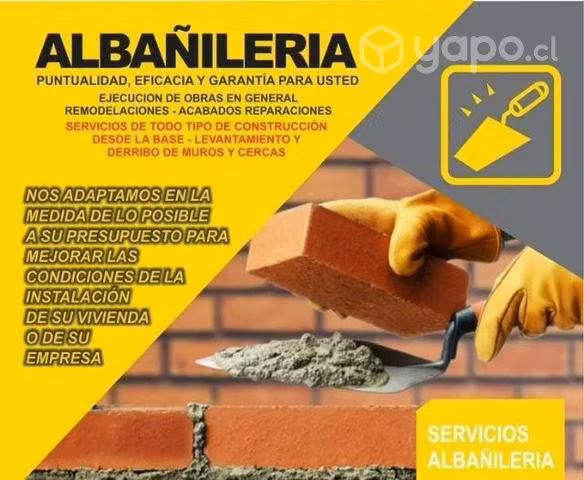 Gasfiteria, carpintería metalica y madera
