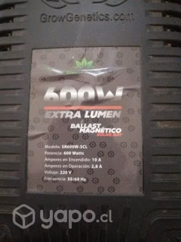 Balastro 600w
