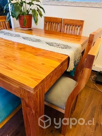 Comedor de pino Oregón