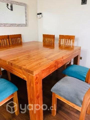 Comedor de pino Oregón