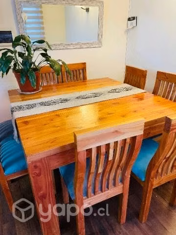 Comedor de pino Oregón