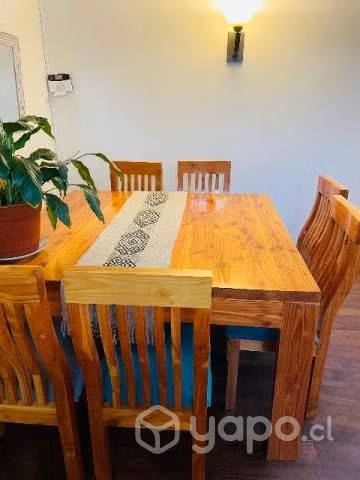 Comedor de pino Oregón