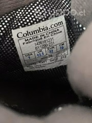 Bototos Columbia Bugaboot Plus - Talla 32 - Imagen 4