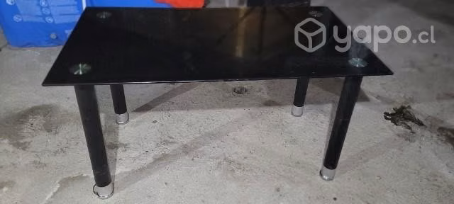 Mesa comedor de vidrio