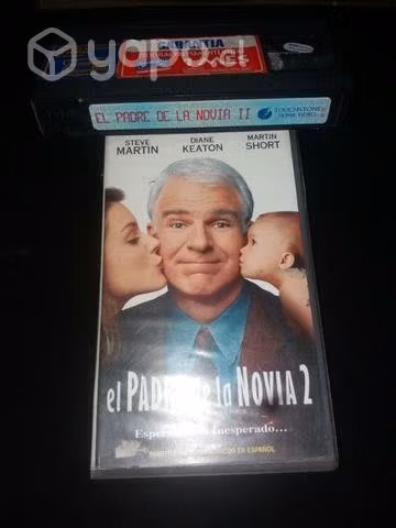 Película El padre de la novia 2 vhs