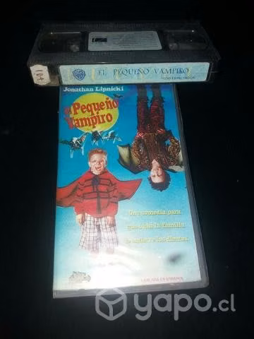 Película El pequeño vampiro vhs
