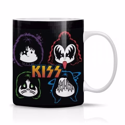 Taza/Tazon/Mug Kiss Personajes En Caricatura 68