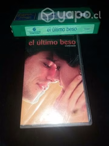 Película El último beso vhs