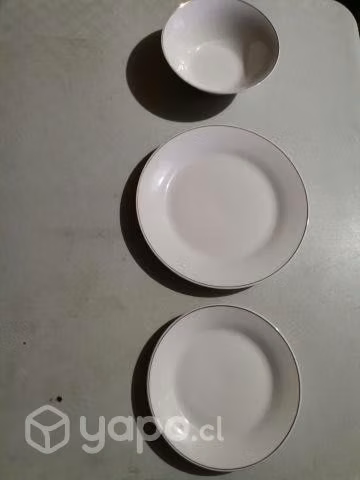 Vajilla de porcelana