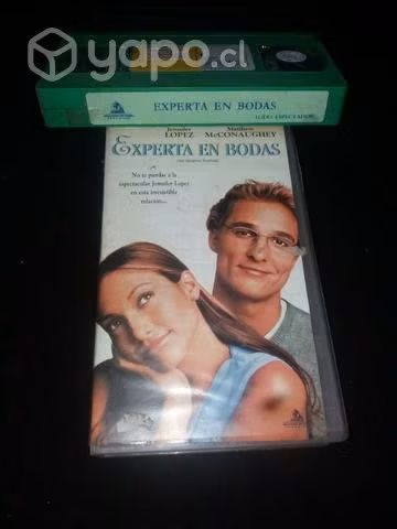 Película Experta en bodas vhs