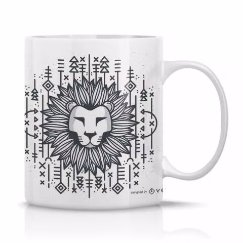 Taza/Tazon/Mug León Tipo Girasol 70
