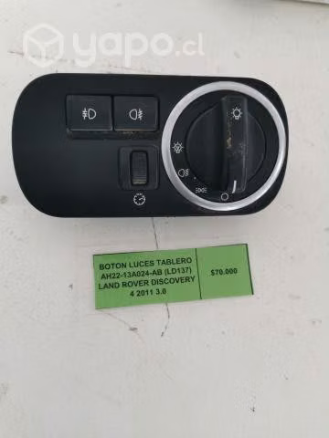 Boton Luces Tablero (LD137) Land Rover Discovery