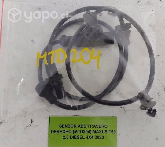 Sensor ABS Trasero Derecho (MTD204) Maxus T60 2.0