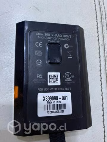 Disco duro Xbox 360, 500GB, original