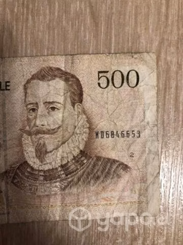 Billete de 500 pesos