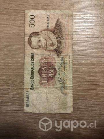 Billete de 500 pesos - Imagen 3