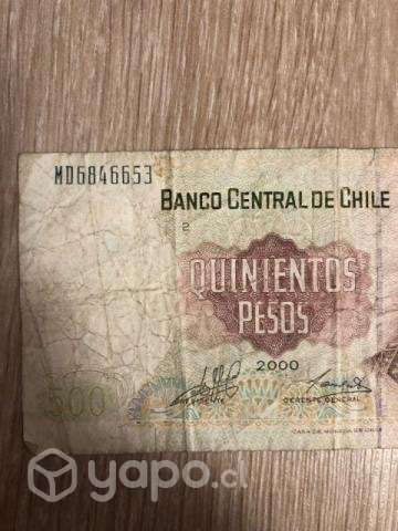 Billete de 500 pesos - Imagen 2