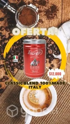 Cafe LUCAFFE Classic (Grano Molido 250Grs.)