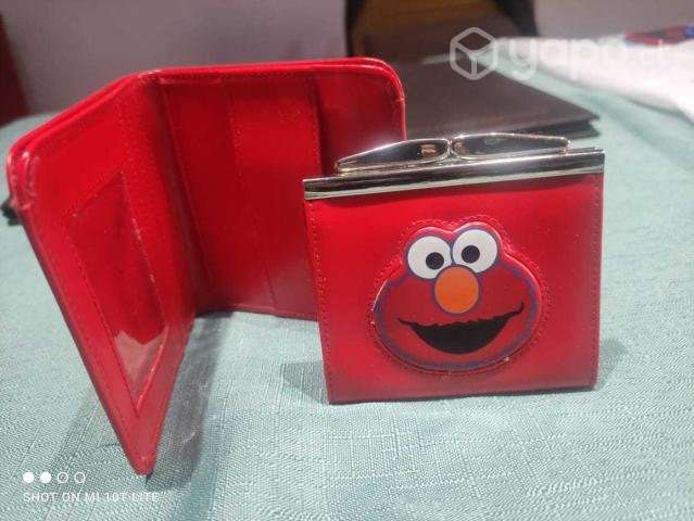 Billetera + Monedero ELMO - Plaza Sesamo - Imagen 2