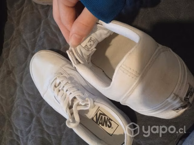 Vans blancas perfectas