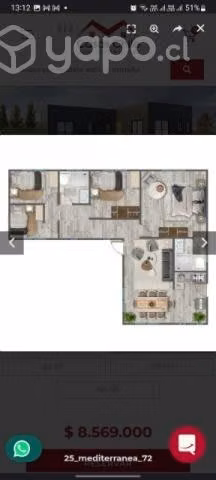 casa prefabricada 72mt - Imagen 3