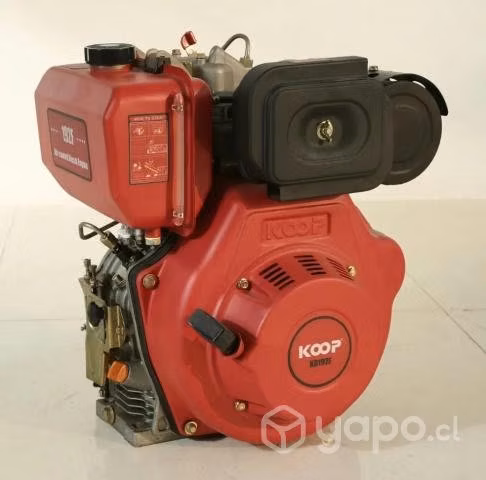 Motor Diesel 12hp, Partida Eléctrica Con Batería K