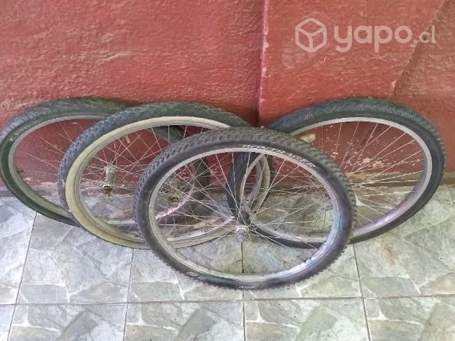 Ruedas Delanteras completas aro/26.