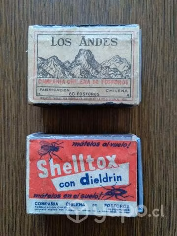 Antiguas cajas de fósforos