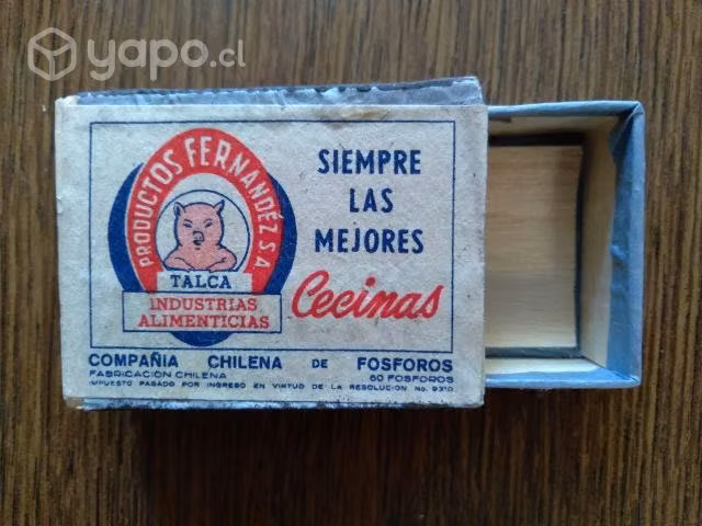 Antiguas cajas de fósforos