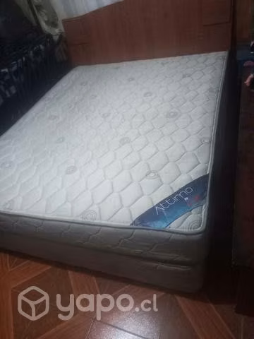 Cama de dos plazas marca cic completa