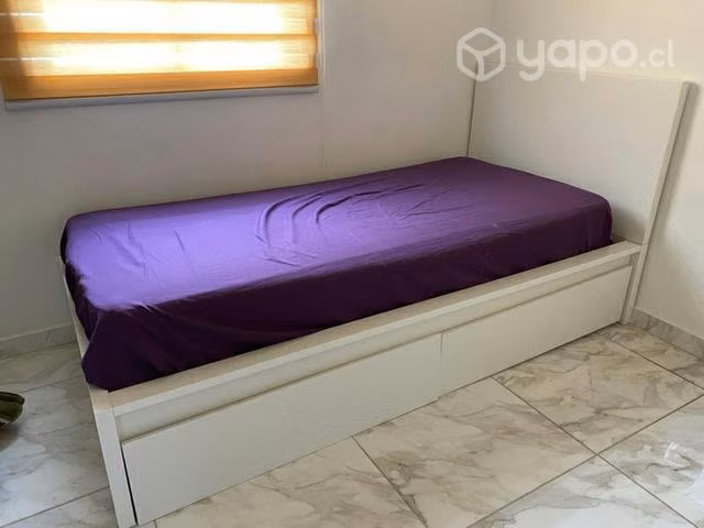 Cama individual plaza y media