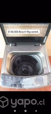 Lavadora Bosch usada