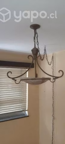 Lampara Antigua con Cadena