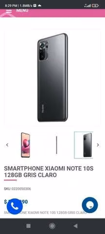 Redmi note 10 s