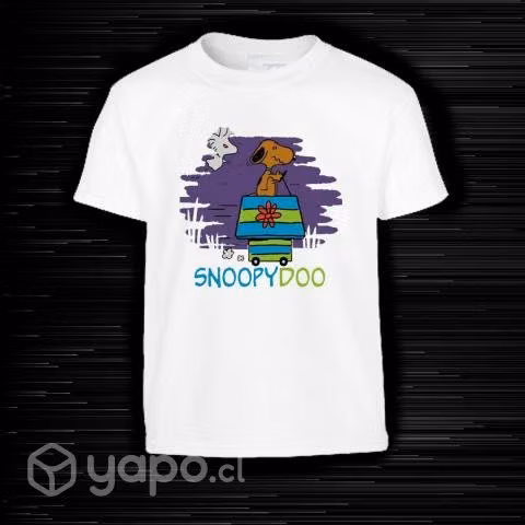 Polera Snoopy Scooby Doo