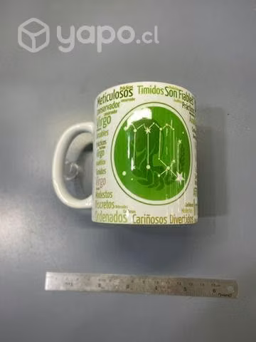 PORTAL LYON L31 Tazon signo VIRGO cerámica