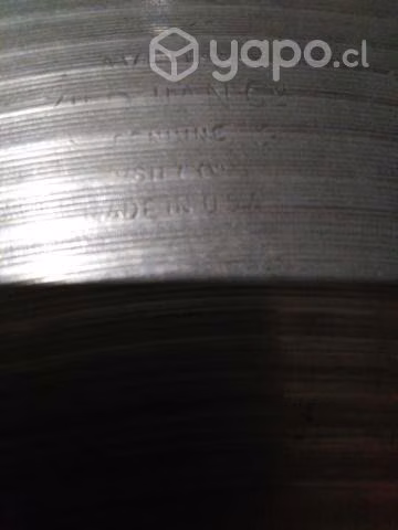 Crash zildjian avedis de 16 ochentero