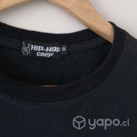 Polera Thrasher negra Original talla M - Imagen 3