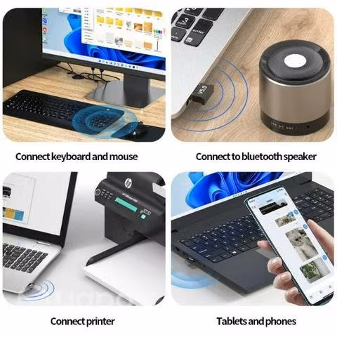 Bluetooth 5.0 USB (controles, bocinas, audífonos) - Imagen 4