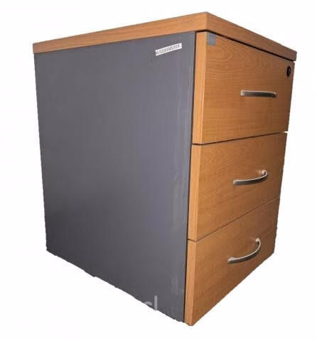 Cajonera Oficina Con Ruedas Y Llave Poco Uso Bash