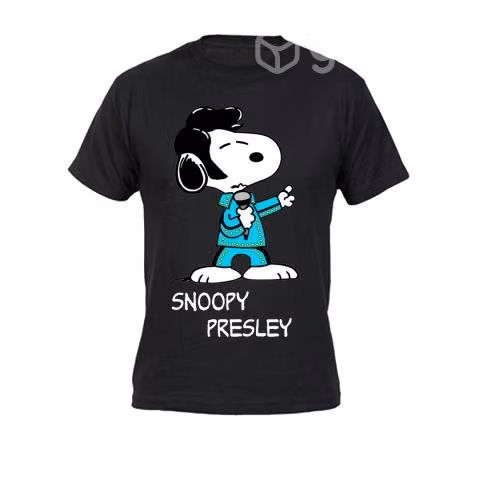 Polera Snoopy Elvis Presley