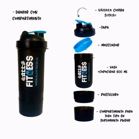 Shaker Allfitness /BATIDOS PROTEINA